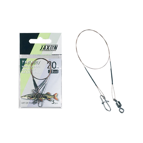 Bas De Ligne Carn'steel 7 Brins – Astucit Albert Drackovitch – 40cm 10kg – Ryder N°1/0