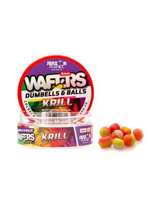 WAFTERS DUMBELLS & BALLS BICOLOR KRILL 8mm 30g