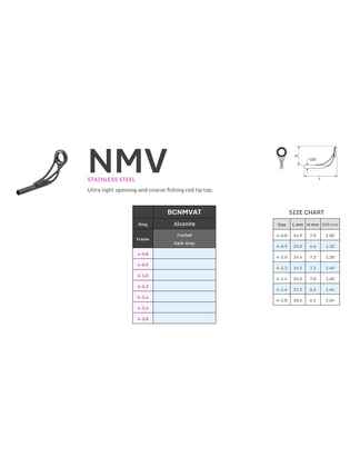 INEL VARF FUJI A RING BCNMVAT 4-1.2 Dark Grey