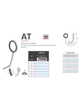 INEL FUJI TITANIUM TORZITE T-ATTG NR 8