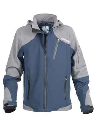 GEACA SOFTSHELL GRI/ALBASTRU XXXL