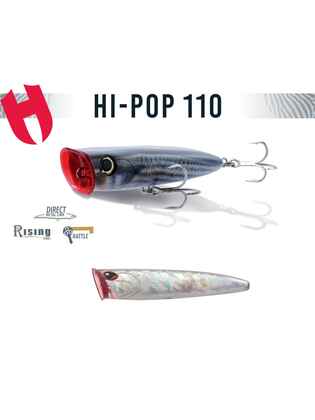 POPPER HI-POP 110 11cm 26gr White Flash