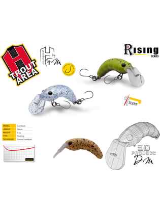 VOBLER MOTH 28FL 28mm 1.5gr Travertino