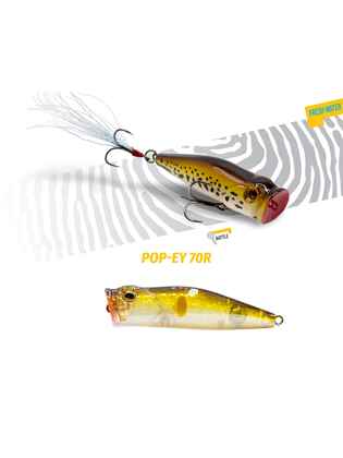 POPPER POP-EY 70 R 7cm 19.5gr Alburno Flash