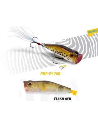 POPPER POP-EY 70 R 7cm 19.5gr Flash Ayu