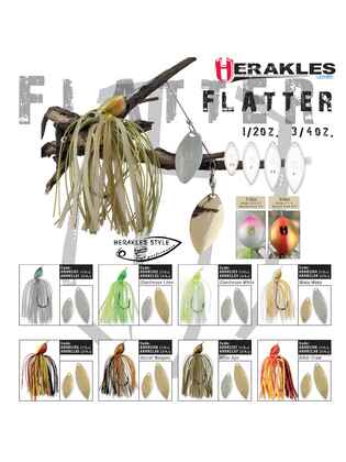 SPINNERBAIT FLATTER 1/2oz 14gr Secret Weapon