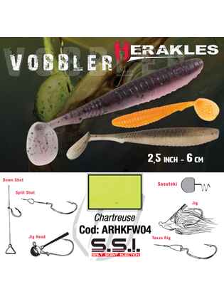 SHAD VOBBLER 2.4" 6cm CHARTREUSE