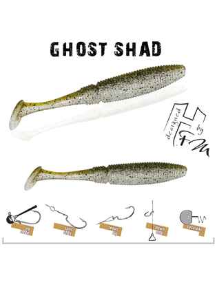 GHOST SHAD 8.5cm GREEN SHAD