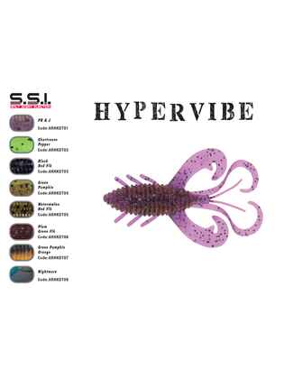 HYPERVIBE 3.5" 8.9cm BLACK RED FLK