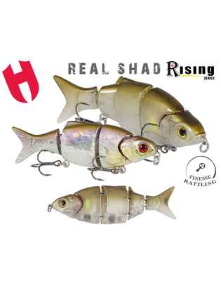 SWIMBAIT REAL SHAD S 10.5cm 25gr GHOST AYU