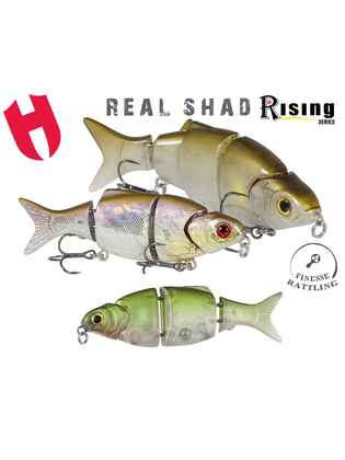 SWIMBAIT REAL SHAD S 10.5cm 25gr GREEN AYU