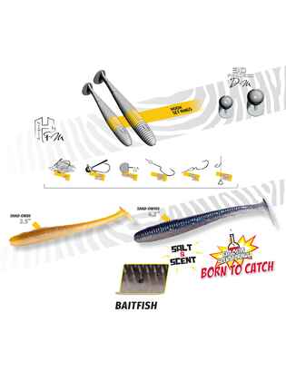 SHAD SHAD-OW105 4.2" 10.5cm Baitfish