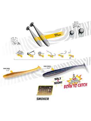 SHAD SHAD-OW85 3.5" 8.9cm Smoker