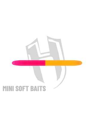 RDB WORM 60mm CRAB Orange Pink