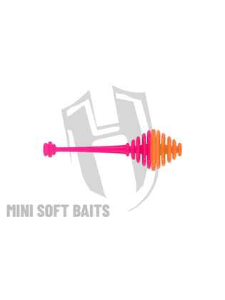RINGO TAIL 50mm CRAB Orange Pink