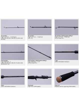 SPIRADO BLACKART B67 FROG CAST M-FAST 6'7" 198cm 1/4-1oz 7-28gr