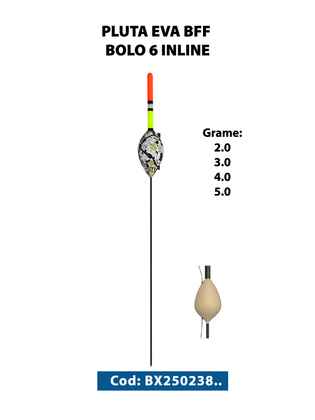 PLUTA EVA BFF BOLO 6 INLINE 4.0gr Antena Multicolor