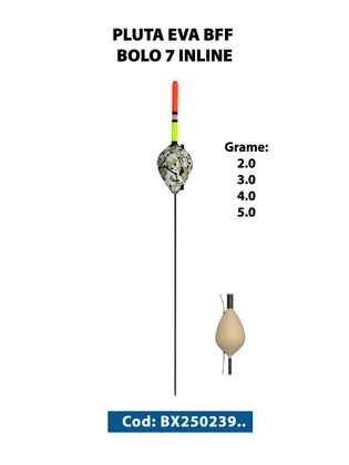 PLUTA EVA BFF BOLO 7 INLINE 5.0gr Antena Multicolor