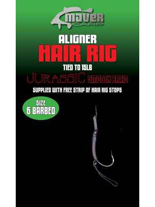 MONTURA HAIR RIG ALIGNER NR 6 15lb SMOOTH BRAID