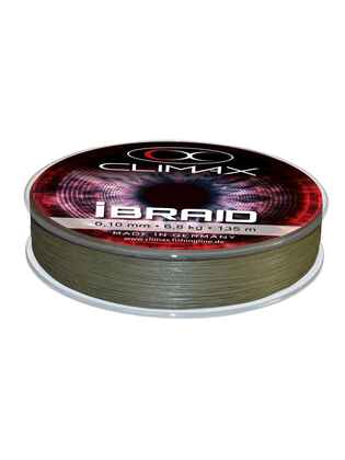 FIR CLIMAX iBRAID X8 OLIVE GREEN 135m 0.18mm 16.6kg