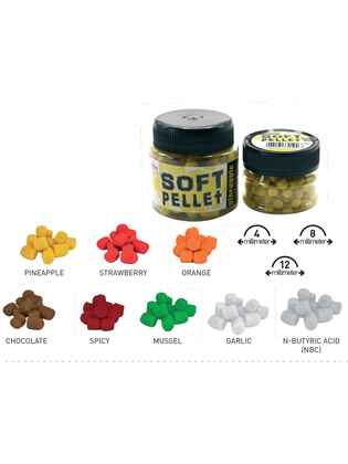 PELETE SOFT 12mm 30gr Pineapple