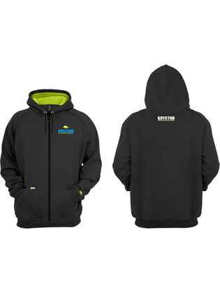 HANORAC CU FERMOAR KRYSTON BLACK M