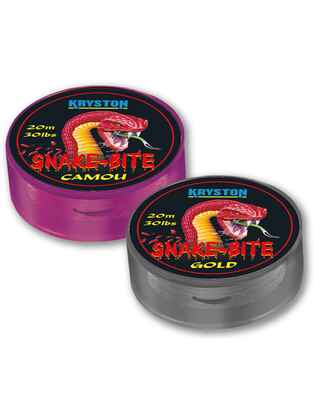 FIR SNAKEBITE COATED HOOKLINK 20m 30lb Gold Brown