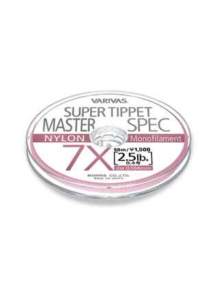 FIR SUPER TIPPET MASTER SPEC NYLON 6.5X 50m 0.117mm 3.3lb