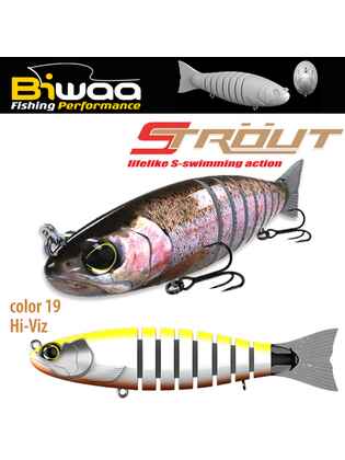SWIMBAIT STROUT 3.5 9cm 8gr 19 Hi-Viz