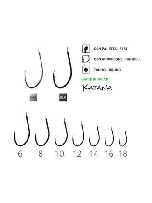 CARLIGE KATANA 1055 BLACK NR 18