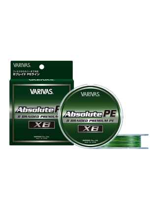 FIR VARIVAS ABSOLUTE PREMIUM PE X8 150m 0.148mm 16lb Marking Green