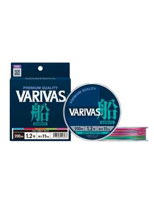 FIR VARIVAS FUNE PE X8 150m 0.205mm 13kg Multicolor High Visibility