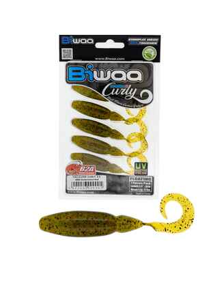 SHAD TAILGUNR CURLY 3.5 9cm 004 Watermelon Red