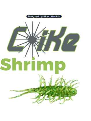 HIDE UP COIKE SHRIMP 6.5cm 143 Watermelon Black Blue Flake