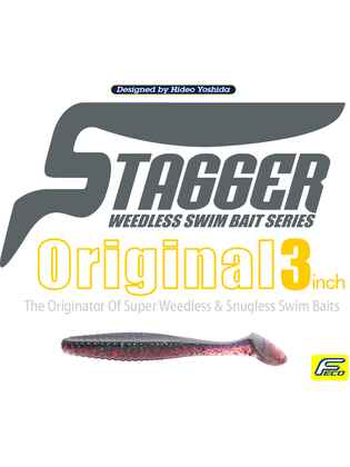 HIDE UP STAGGER ORIGINAL 3 7.6cm 143 Watermelon Black Blue Flake