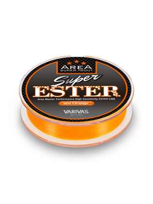 FIR SUPER TROUT AREA SUPER ESTER NEO ORANGE 140m 0.117mm 2.3lb