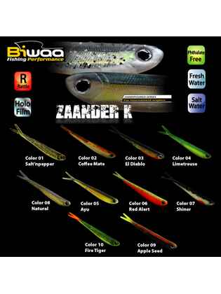 SHAD ZAANDER K FINESSE 14cm 2 Cofee Mate