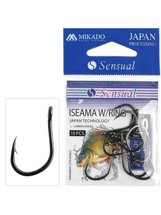 Carlige Sensual - Iseama W/Ring Nr.12 Black N. 10Buc