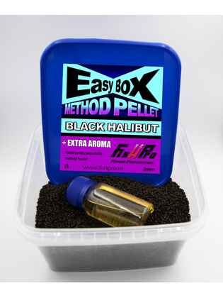 Pelete Easybox Method Pellet - Black Halibut