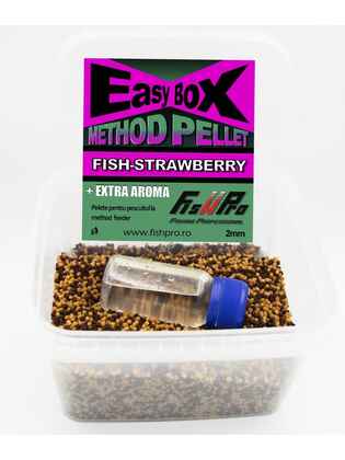 Pelete Easybox Method Pellet - Fish Stawberry