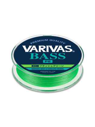 FIR VARIVAS BASS PE X4 150m 0.165mm 18lb Flash Green