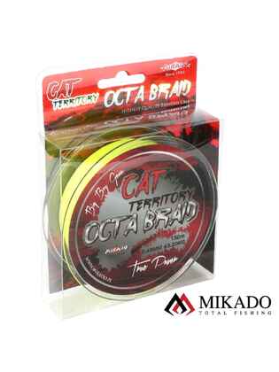 Fir Textil Cat Territory Octa Braid 050 Yellow 150M
