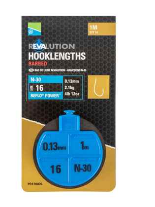 Preston Revaluation Hooklengths - N30 Nr.12