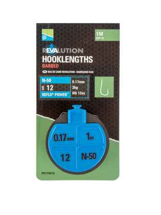 Preston Revaluation Hooklengths - N50  Nr.14