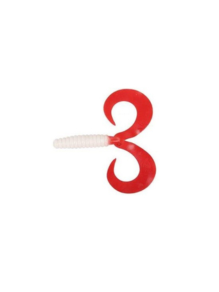 Double Wave 15cm White/Red (10 buc)