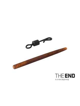 Agrafă rapidă cu gumă THE END / 6buc #4 / G-ROUND
