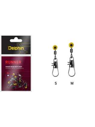 Feeder vârtejul şi carabina Delphin RUNNER / 10buc M