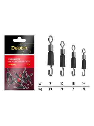 Agrafă rapidă Delphin FDR Quicker / 10buc #10/9kg