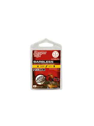 Carlige Benzar Barbless Round Feeder nr. 10