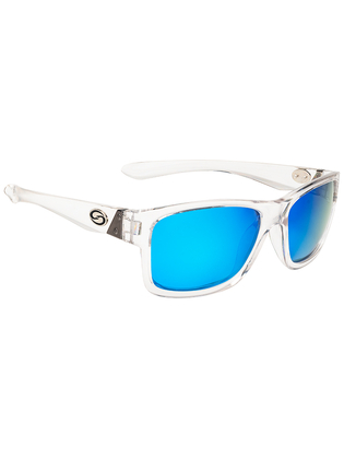 Strike King SK Plus Platte Shiny Crystal Clear Sunglasses
